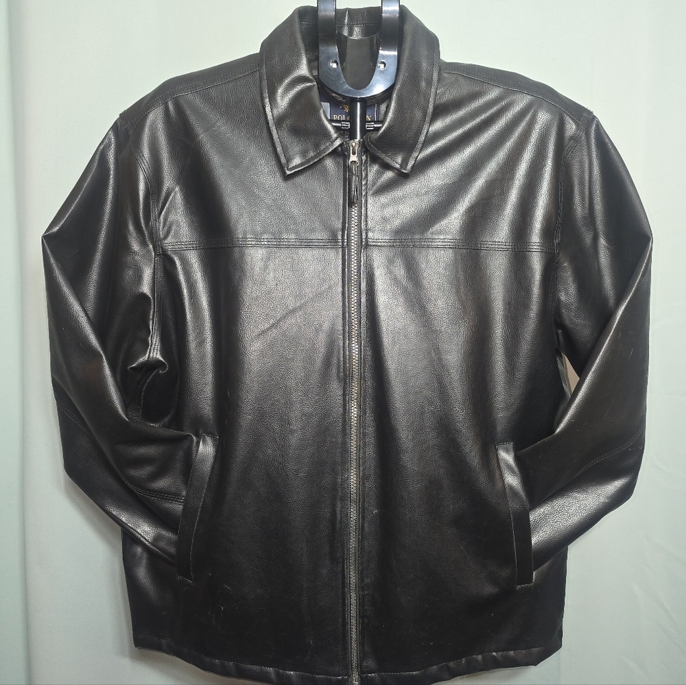 Men's Black Leather Jacket